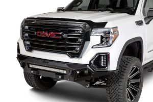 GMC Sierra 2500 Hood Deflector - Husky Liners - Aeroskin Low Profile - Matte Black - `15-`19